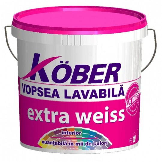 Vopsea Kober Extra Weiss Interior Alba L | Izolta